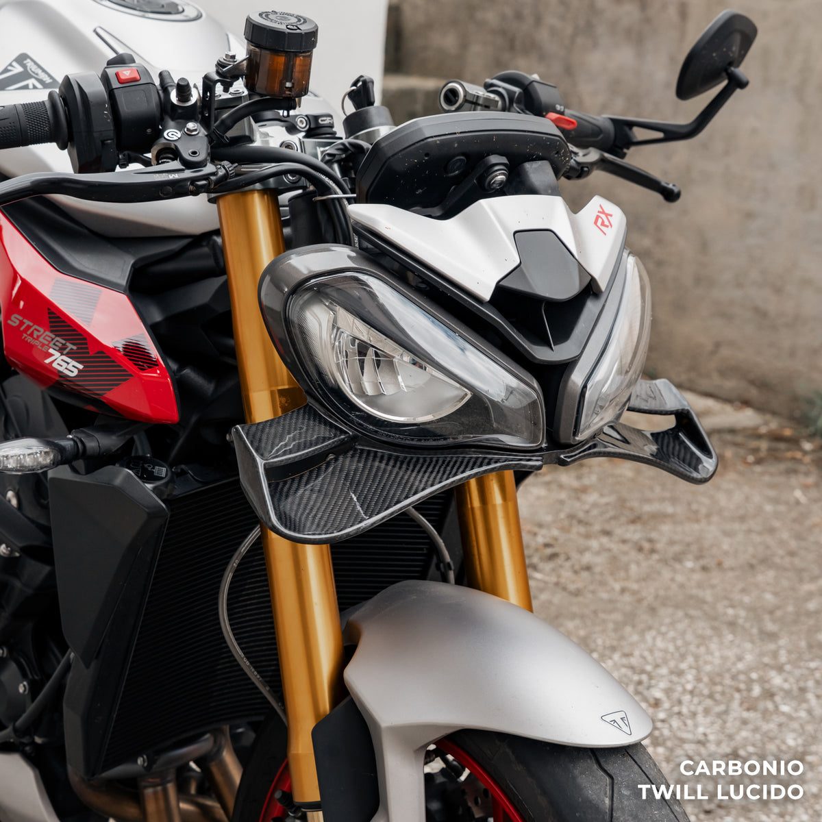 Front wing Triumph Street Triple 765 (24-26)
